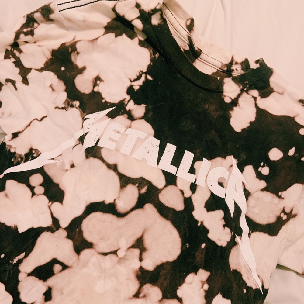 Acid Washed Metallica Tee